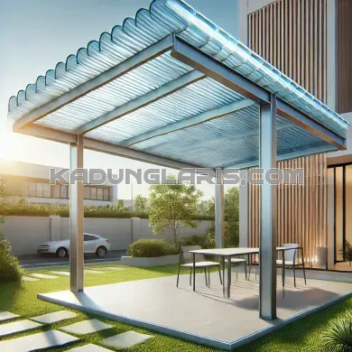 Atap Transparan Solartuff Jogja Bikin Rumah Lebih Kece